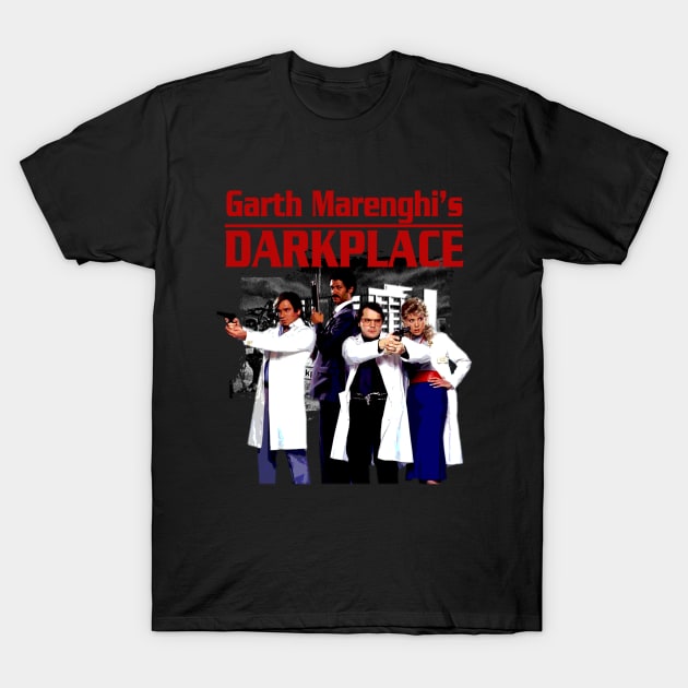 Dark Place Hospital T-Shirt by Meta Cortex